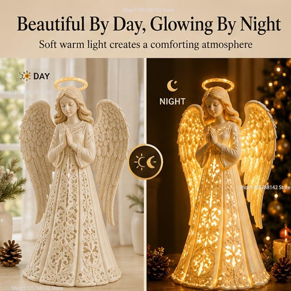クリスマス・エンジェル・ブレンディング・ウォールライト。星が - Lighting Christmas Decor のレビューと価格