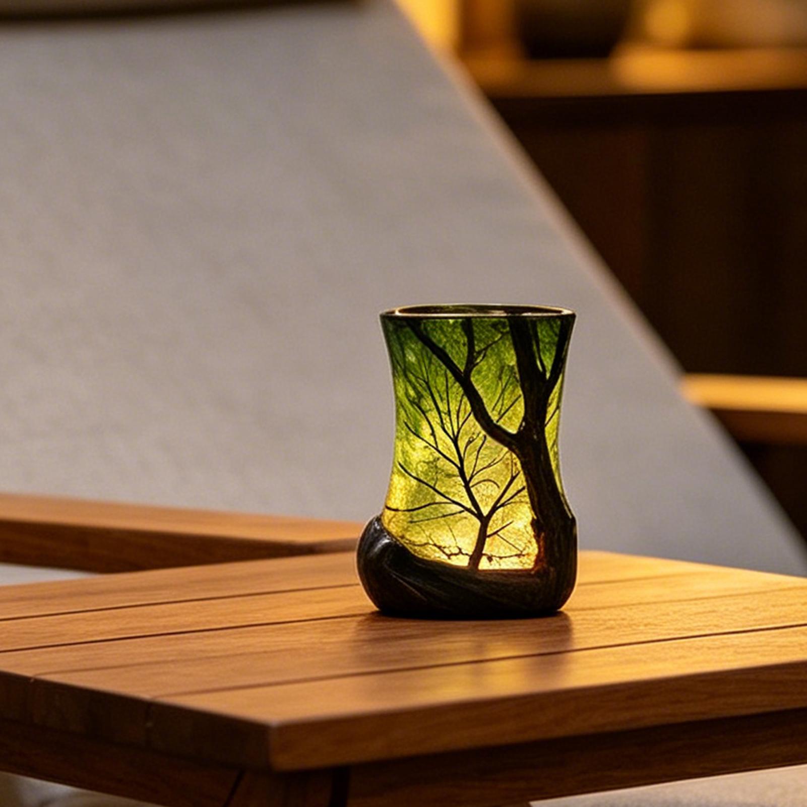ベッドサイドテーブルランプ フォレストナイトライト 装飾的な - Lighting Decor Bedroom のレビューと価格