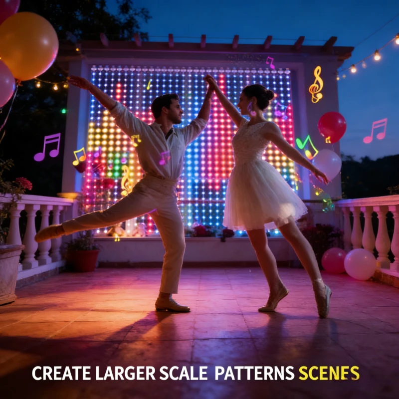 スマート400LEDカーテンライト、音楽同期DIYフェアリー - Lighting Christmas Decor のレビューと価格