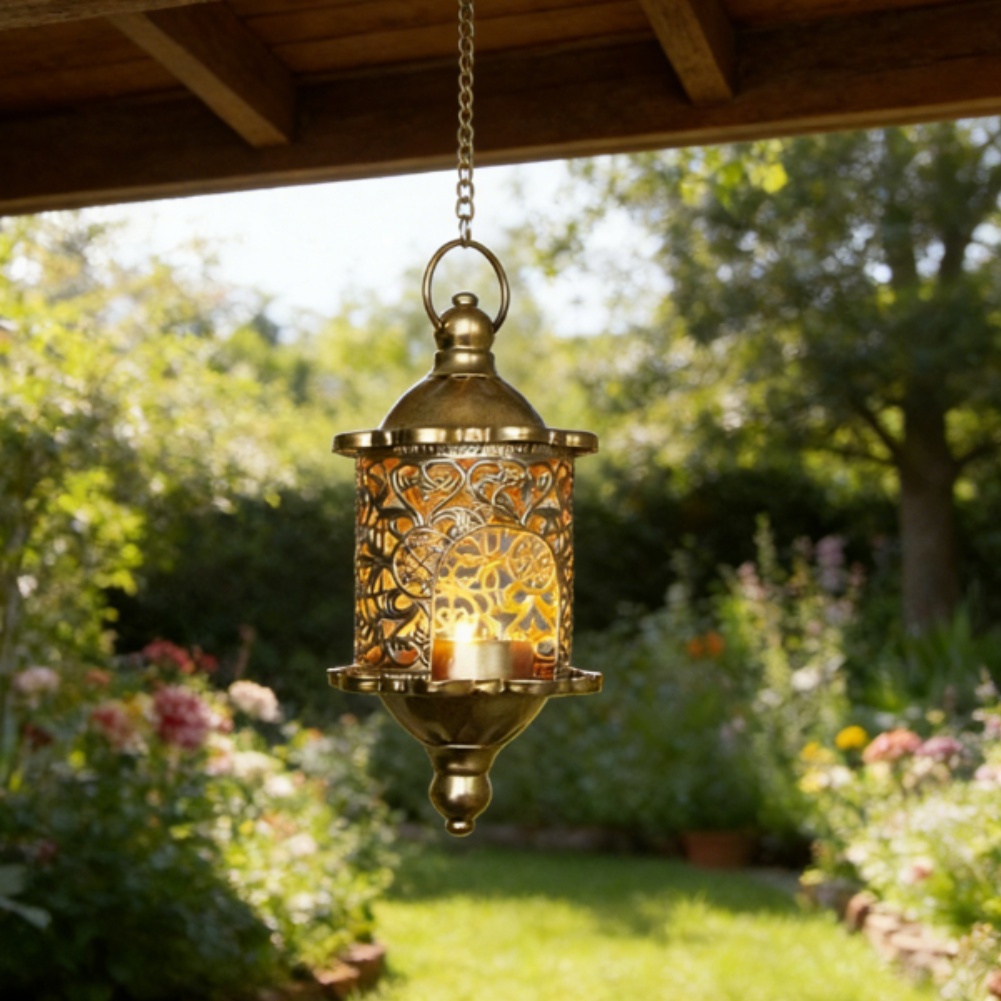 屋内・屋外で使用できる、装飾的な切り抜き模様が施された、時代 - Decor Timeless Lighting のレビューと価格