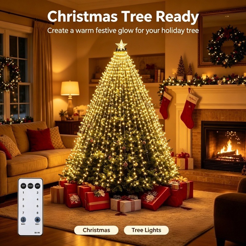USB LED フェアリーストリングライト、防水クリスマスツ - Lighting Christmas Decor のレビューと価格