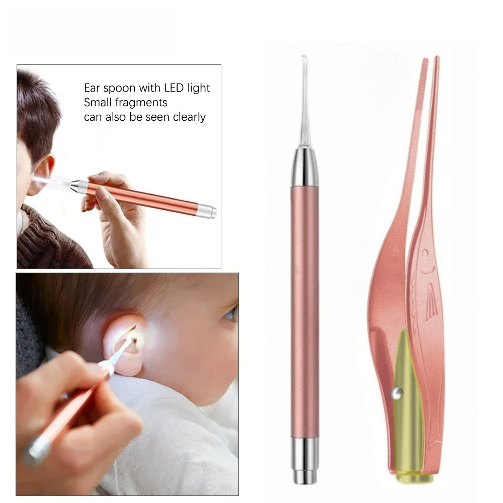 ステンレス製発光耳かきピンセット、ライト付き耳掃除ツール、携 - Lighting Visual のレビューと価格