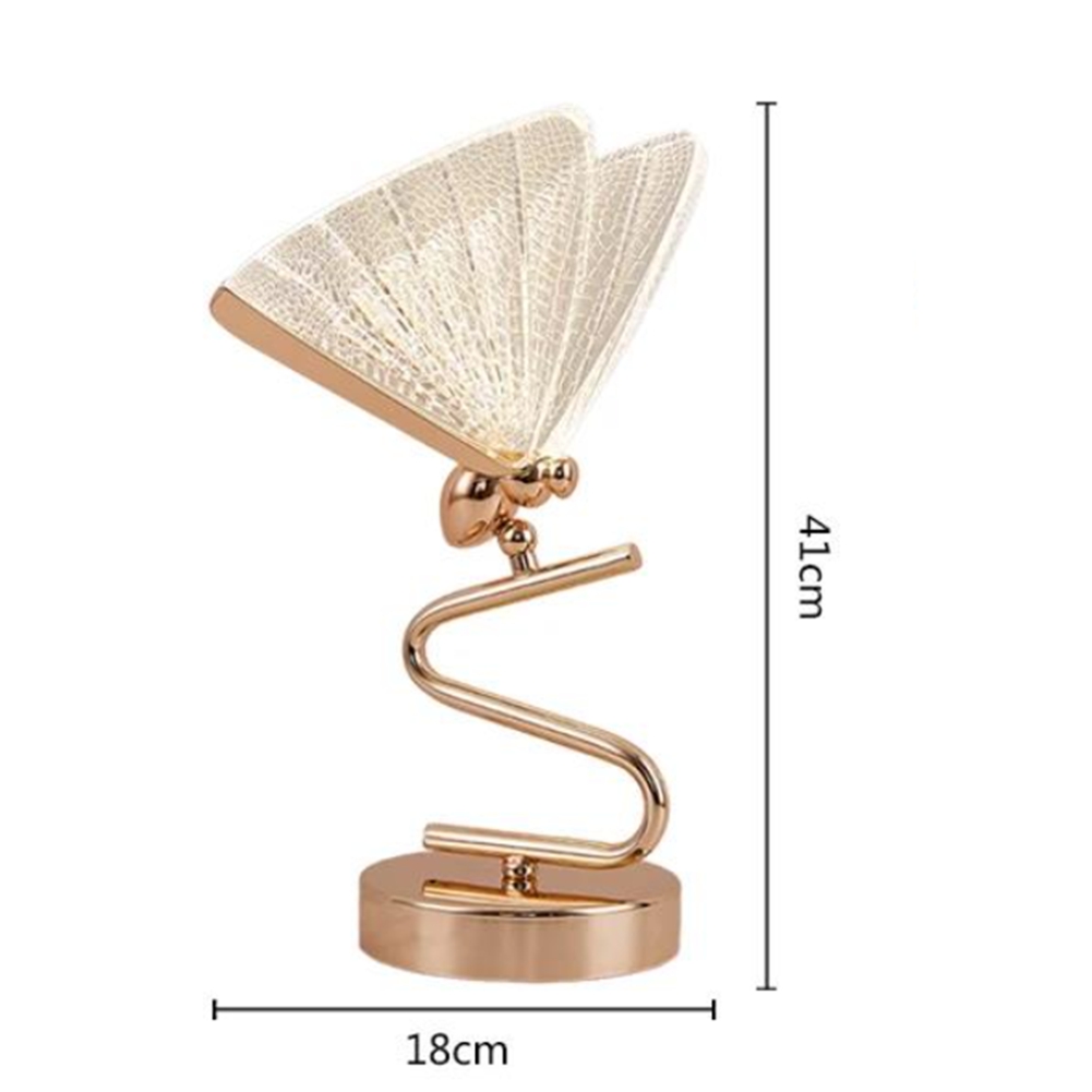 【新商品】蝶の装飾が施された6W LEDデスクランプ。リビン - Lighting Decor Bedroom のレビューと価格