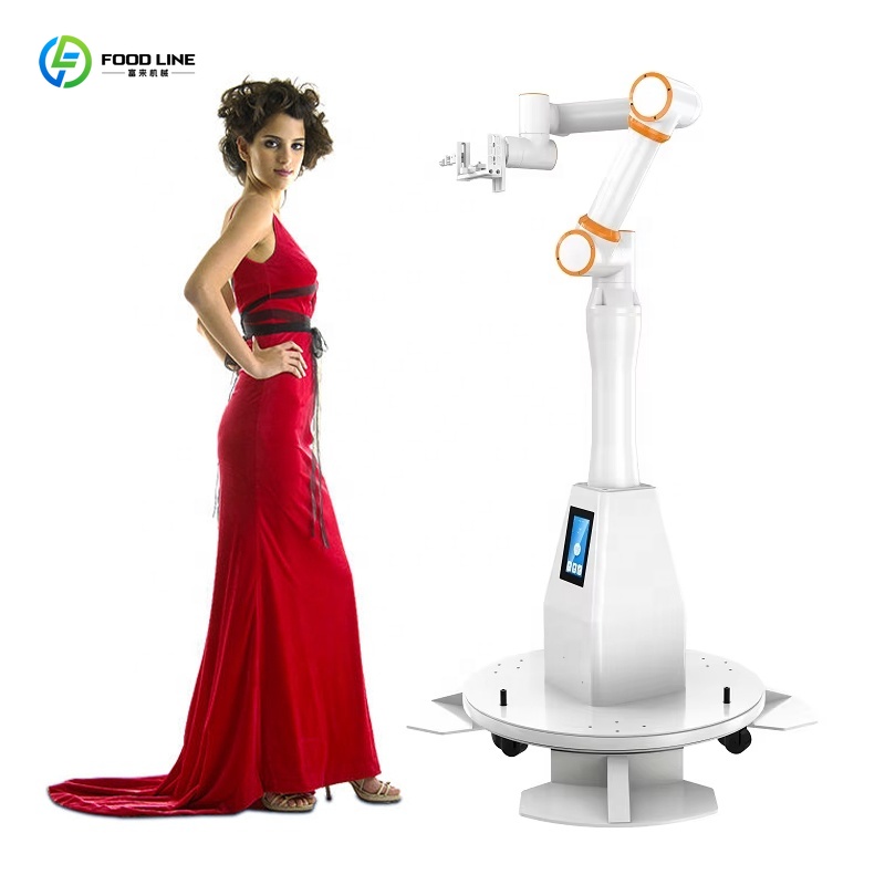 カスタマイズ可能な6軸インタラクティブロボット写真撮影自動ビ - Lighting Visual のレビューと価格